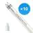 Multipack 10x Philips LED Röhre T8 CorePro (UN) High Output 18W 2000lm - 865 Tageslichtweiß | 120cm - Ersatz für 36W