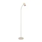 Eglo Stehlampe Carlo Stahl Sandig | Geeignet für E14