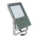 Philips Projecteur LED Coreline BVP130 Gris 141W 21000lm 52x102D - 740 Blanc Froid | IP66 - Asymétrique