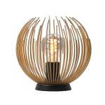 Eglo Lampe De Chevet Venezuela Noir, Dorée | Convient pour 1x E27