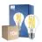 Multipack 10x Philips Master LED E27 Poire Filament Claire 10.5W 1521lm - 922-927 Dim To Warm | Meilleur Rendu Des Couleurs - Dimmable - Équivalent 100W