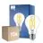 Multipack 10x Philips Master LED E27 Poire Filament Claire 7.2W 1055lm - 922-927 Dim To Warm | Meilleur Rendu Des Couleurs - Dimmable - Équivalent 75W