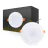 Bright Choice Downlight LED 18W 1620lm 120D - 840 Blanc Froid | Diamètre 175mm - Équivalent 2x18W