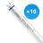 Lot 10x Philips Tube LED T8 MASTER (EM/Direct 230V) Ultra Output 14.7W 2500lm - 865 Lumière Du Jour | 120cm - Équivalent 36W