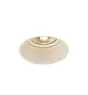 SLV Horn-T Spot Acier Blanc Rond | Diamètre 180mm - Convient pour 1x GU10 (AR111) 
