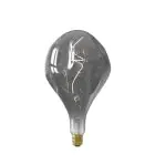 Calex XXL Organic Evo Titanium LED E27 Filament 6W 90lm- 818 Blanc Très Chaud | Dimmable